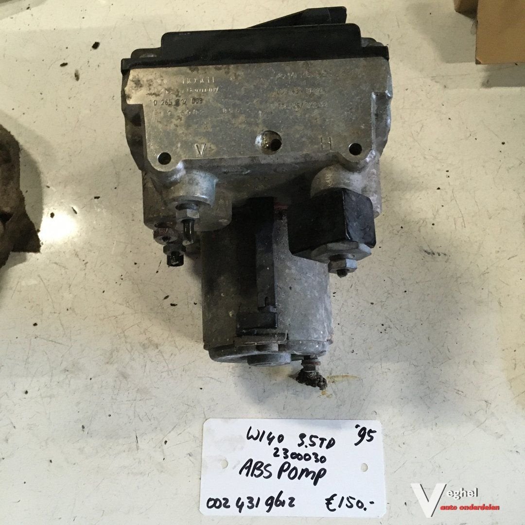 Mercedes W140 3.5 Turbodiesel 1995 wagennr 2300030 ABS Pomp, -, Utilisé, -, -