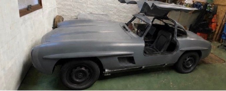 Mercedes 300SL Gullwing replica, Auto's, SLK, Handgeschakeld, Particulier, Blauw