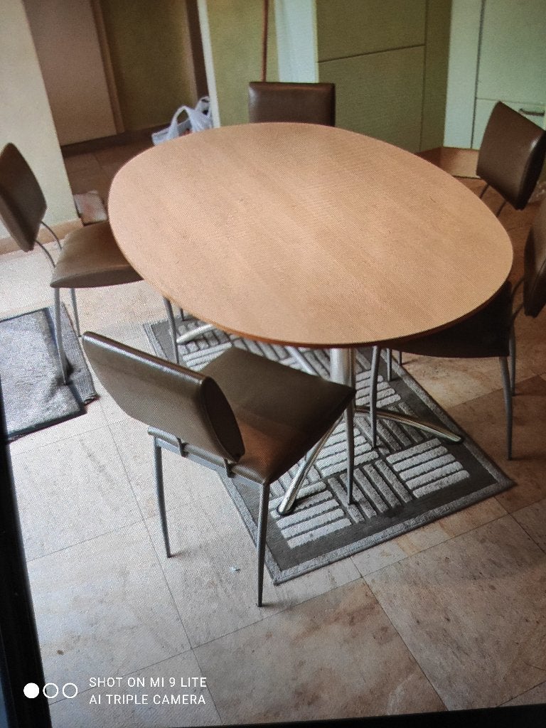 ovale eet tafel, Huis en Inrichting, Tafels | Eettafels, Ophalen