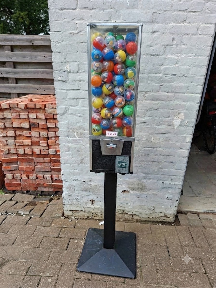 2€ Capsule automaat op staander, Verzamelen, Automaten | Overige, Ophalen, Gebruikt