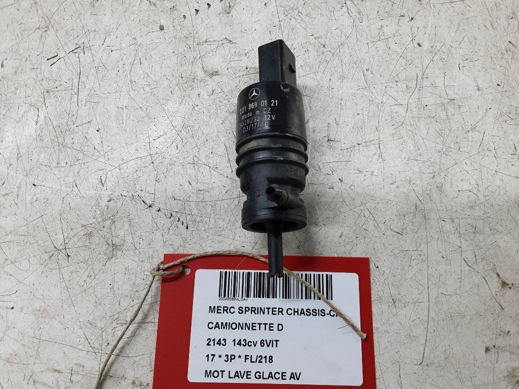 RUITENSPROEIERPOMP VOOR Sprinter 3,5t (906.13 / 906.23), Gebruikt, Mercedes-Benz, Dialog.mb@mercedes-benz.com, Mercedes-Benz AG