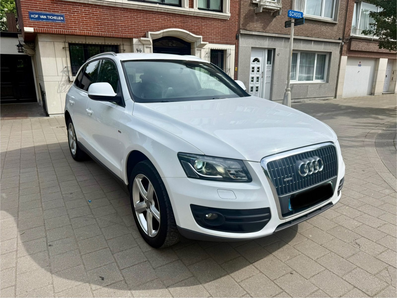 Audi q5 2.0 tdi Quattro 3x s-line bj 2011 170 pk automaat, Autos, Euro 5, Achat, Entreprise, Q5