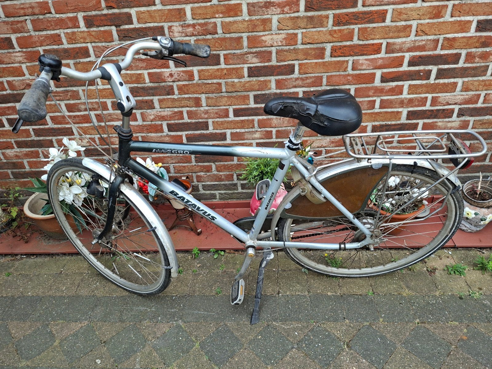 Batavus fiets aluminieum kader, Fietsen en Brommers, Fietsen | Heren | Herenfietsen, Ophalen, Batavus
