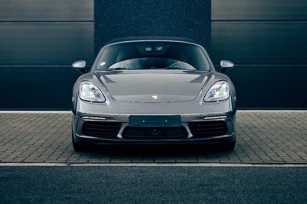 Porsche 718 Boxster 2.0 PDK chrono/sportuitlaat, Autos, Porsche, Cuir, Argent ou Gris, Euro 6, Entreprise