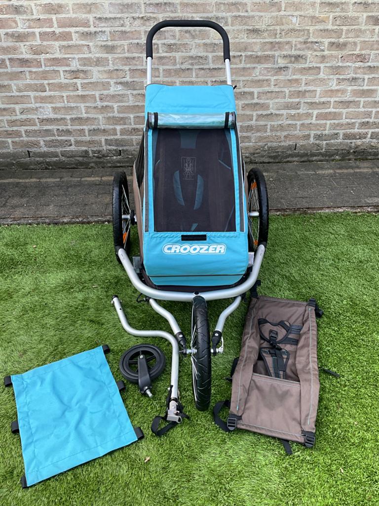 Hamac suspendu Croozer Kid pour 1 remorque à vélo, Vélos & Vélomoteurs, 40 à 60 kg, Comme neuf, Enlèvement, Suspension