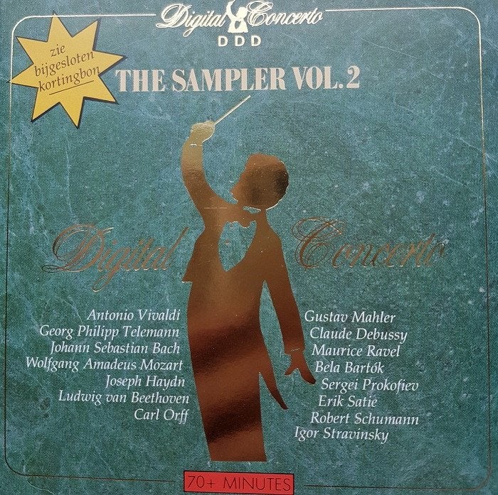 VENTE DE CD VARIOUS-Digital Concerto-The Sampler pour, CD & DVD, CD | Classique, Envoi