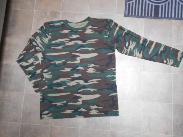 Longsleeve - camouflage-print / Maat M, Ophalen of Verzenden, Zo goed als nieuw, Maat 48/50 (M)