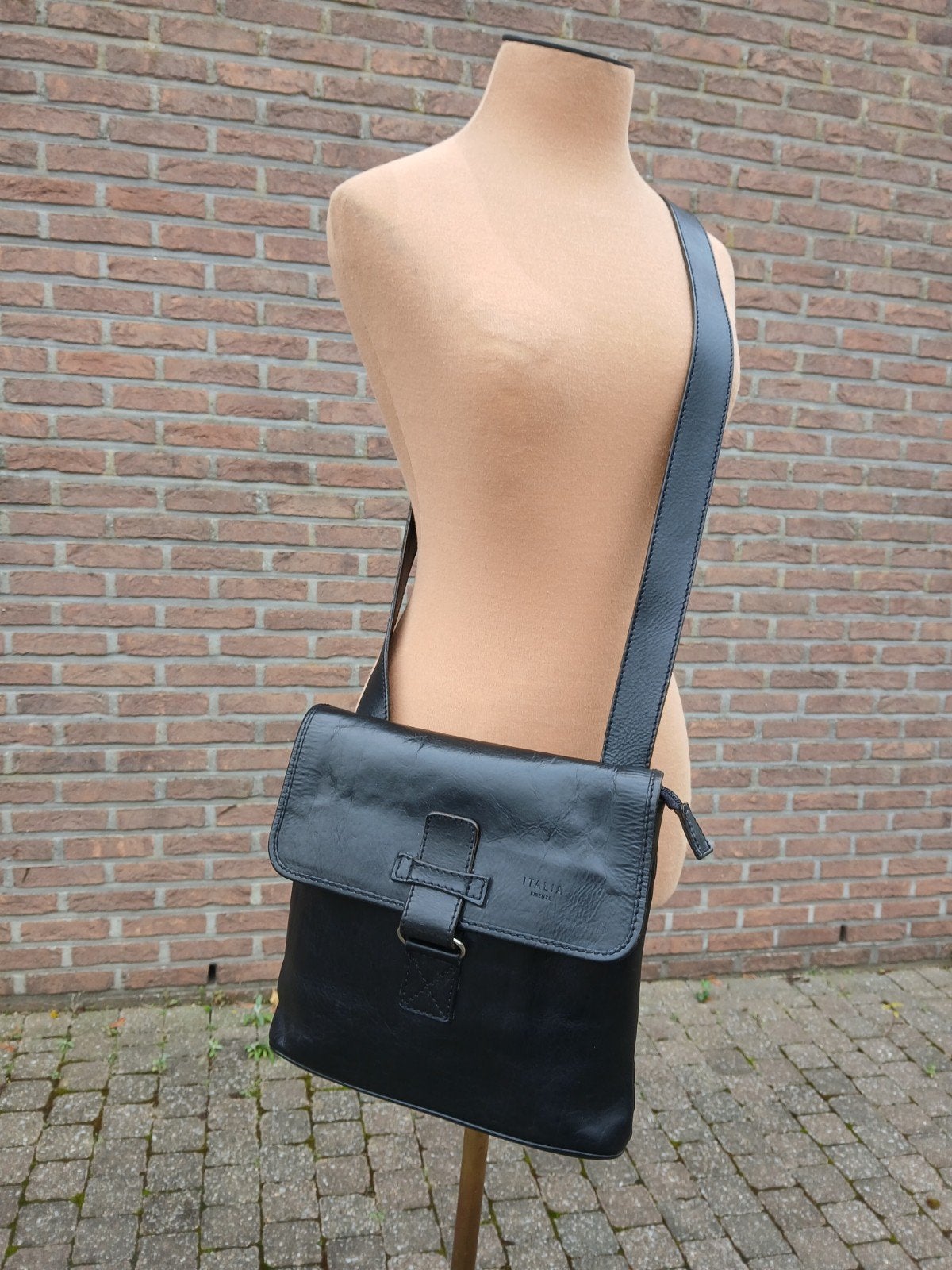 echt leder tasje, Ophalen of Verzenden
