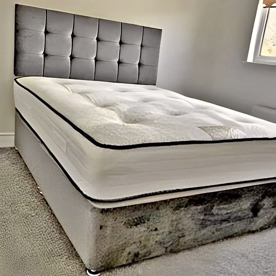 Nouveau lit + matelas — Toutes les tailles, Maison & Meubles, Envoi, Neuf, Deux personnes, Autres couleurs