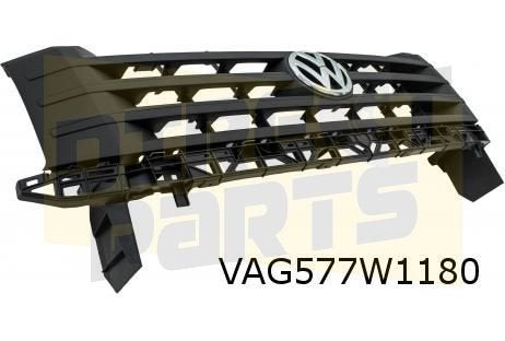 Volkswagen Crafter (8/11-9/16) Grille (inclusief embleem) Or, Neuf, Volkswagen, -, -