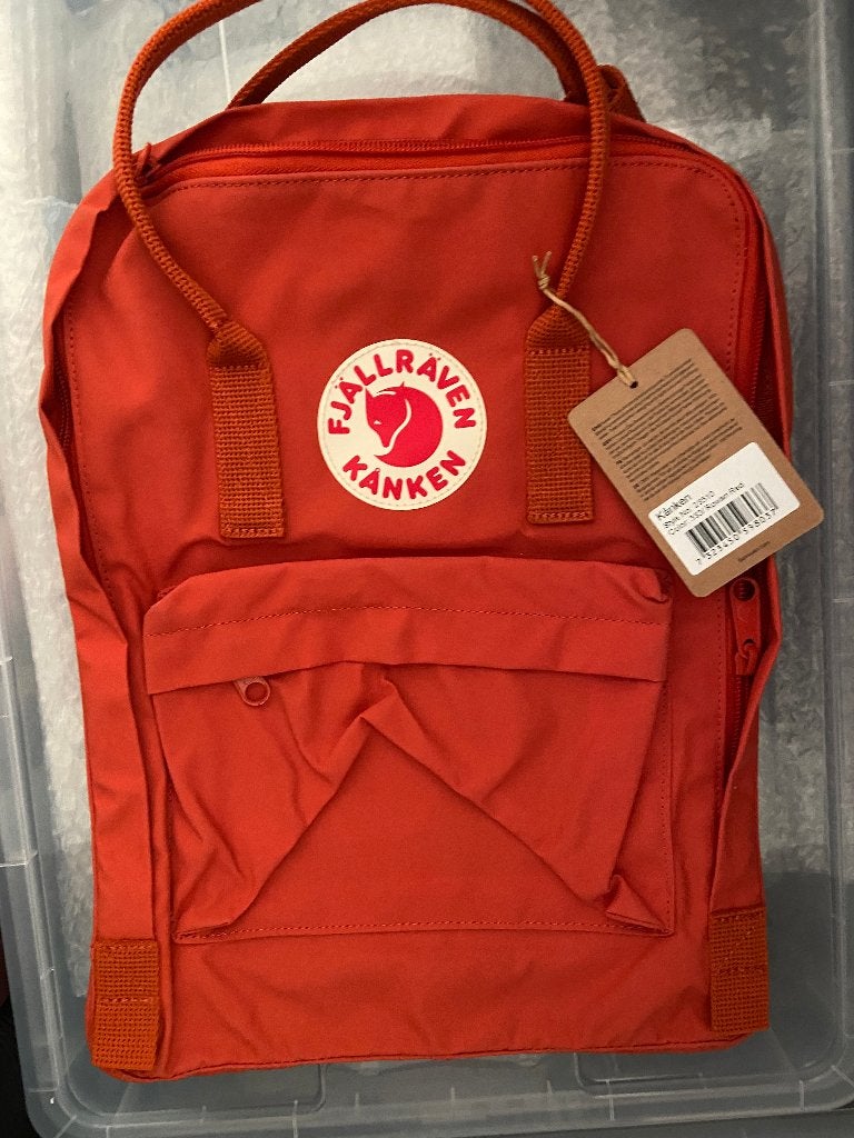 rugzak Fjanraven Kanken rood, Rugtas, Nieuw, Ophalen of Verzenden, 30 tot 40 cm