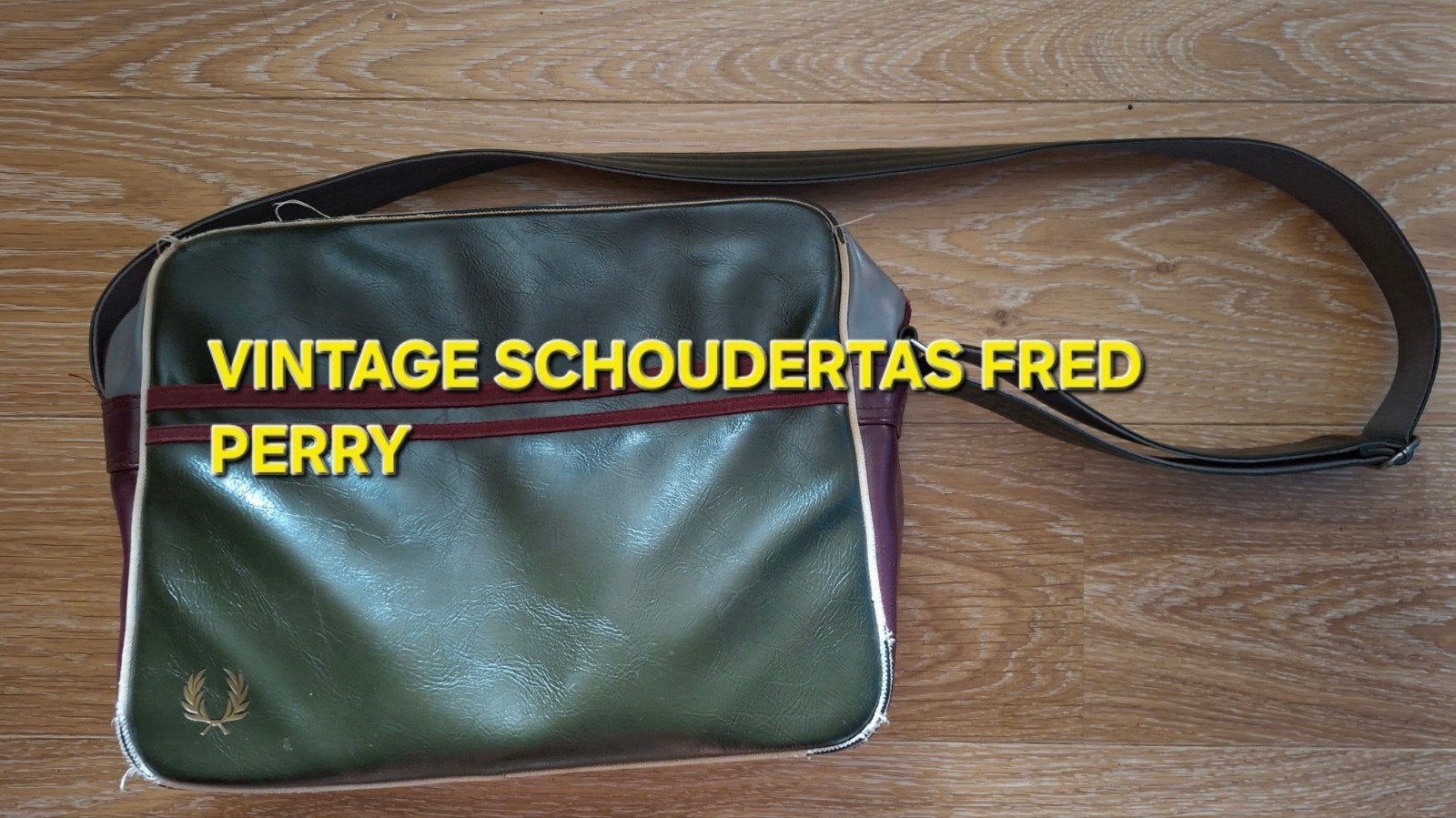 VINTAGE TAS FRED PERRY, Overige merken, Gebruikt, Overige typen, Ophalen of Verzenden