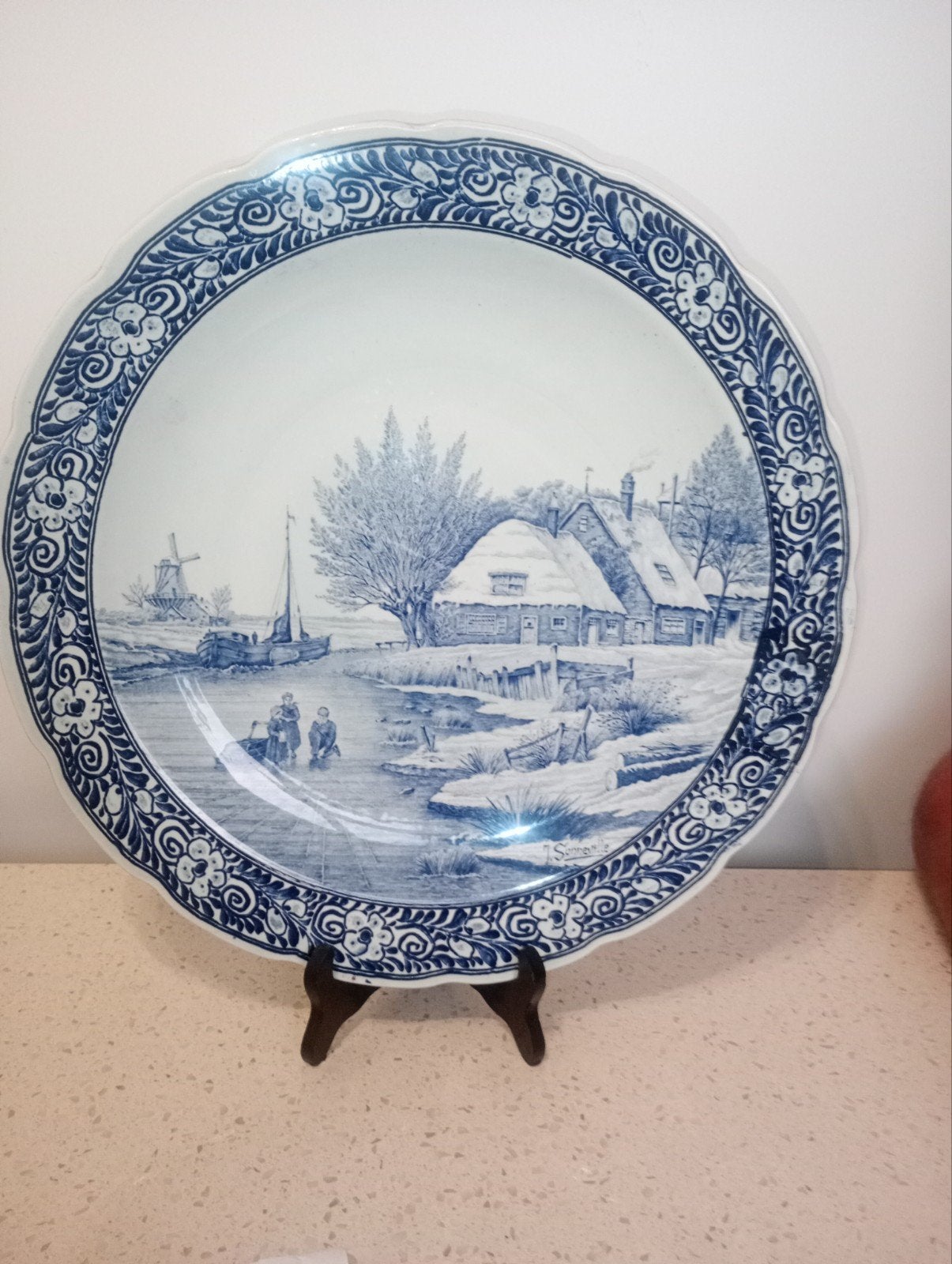 Delft bord, Enlèvement