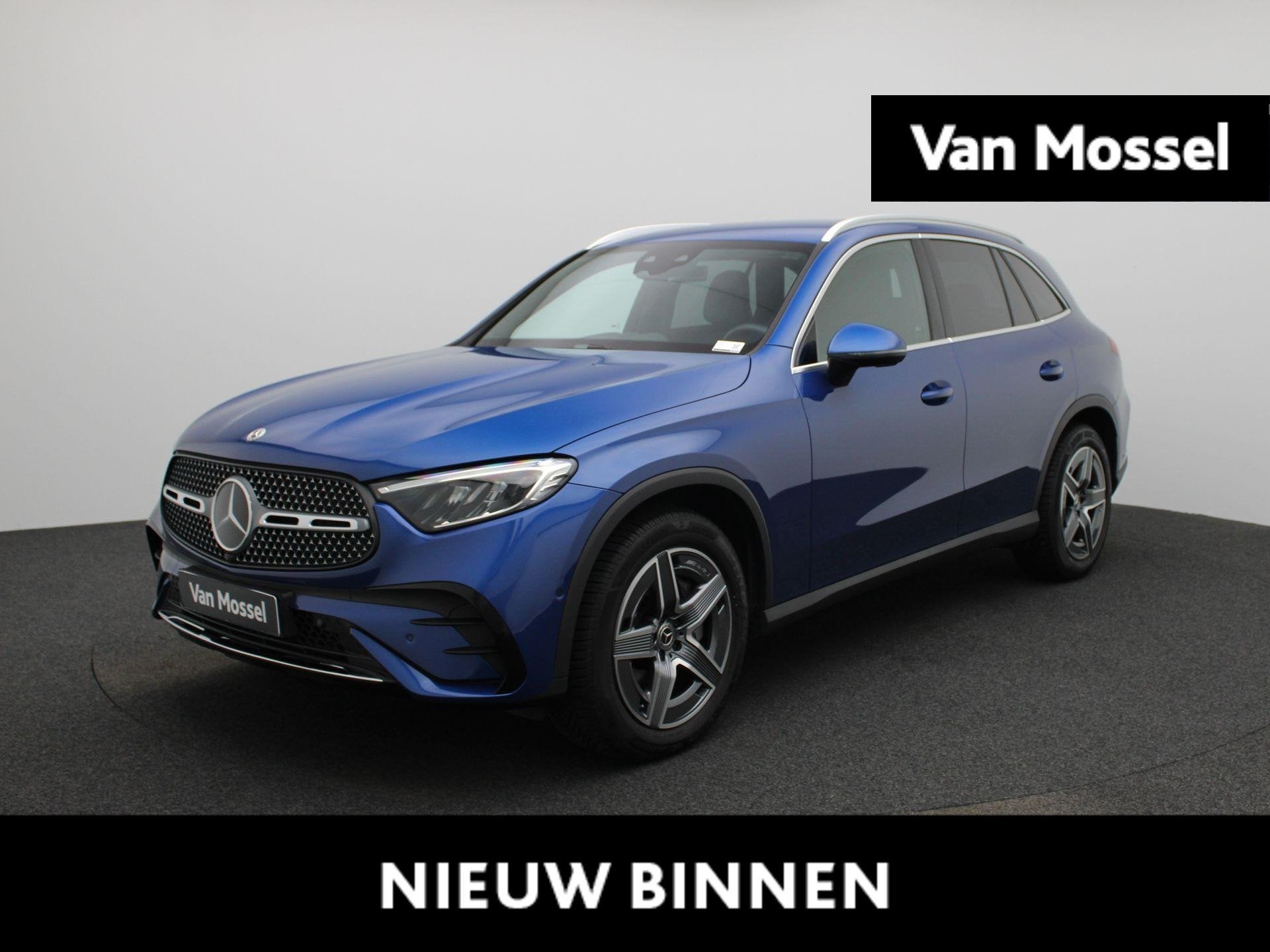Mercedes-Benz GLC 300D + AMG LINE + TREKHAAK + RIJASSISTENTI, Auto's, Mercedes-Benz, Automaat, 269 pk, Stof, Gebruikt
