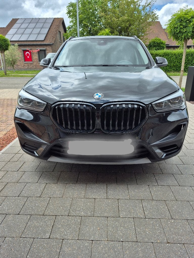 BMW X1, Auto's, Leder en Stof, Zwart, 5 zetels, Particulier
