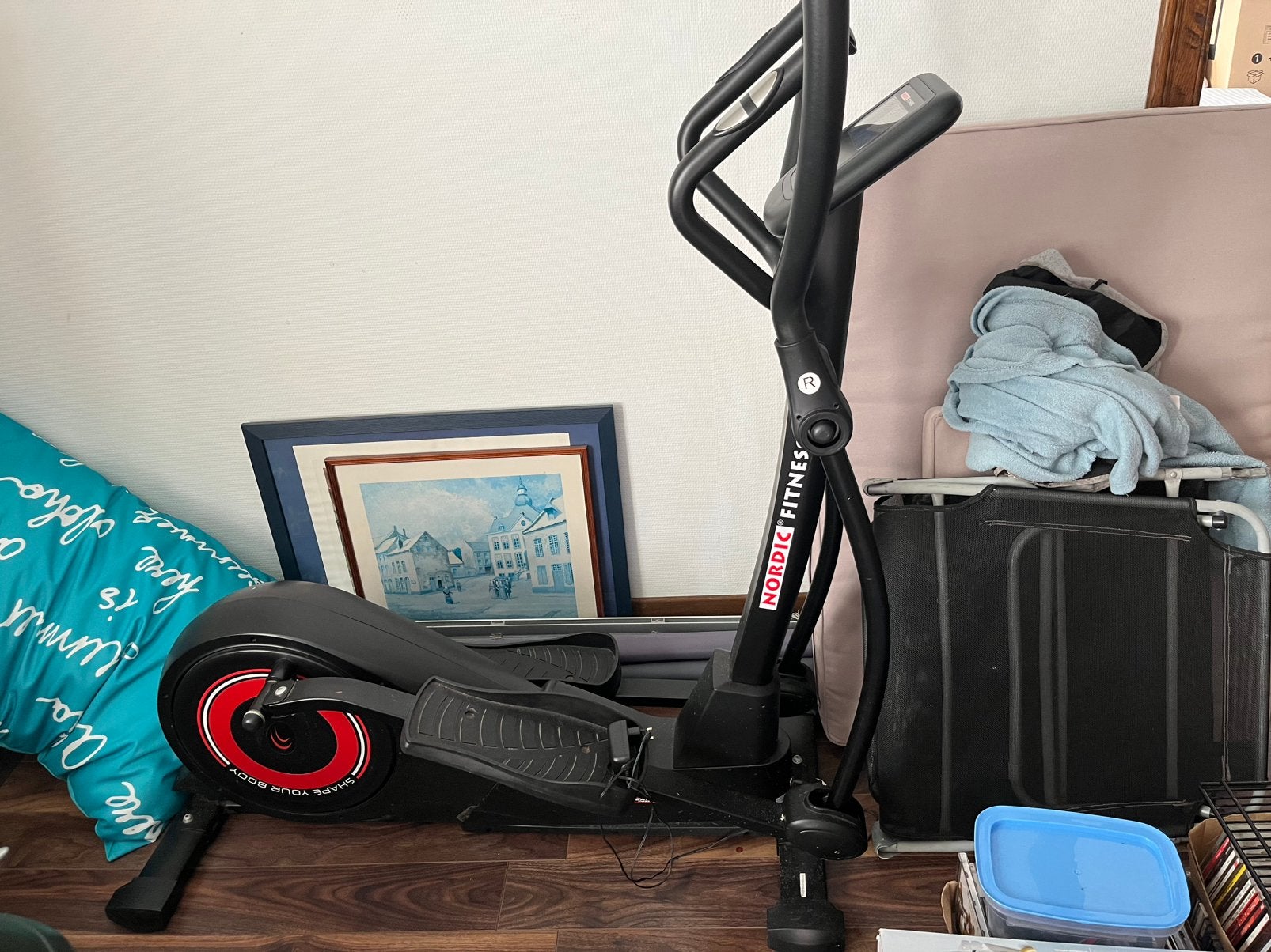 Stepper Hometrainer ( Nordic Fitness), Sports & Fitness, Enlèvement, Comme neuf, Vélo d'appartement