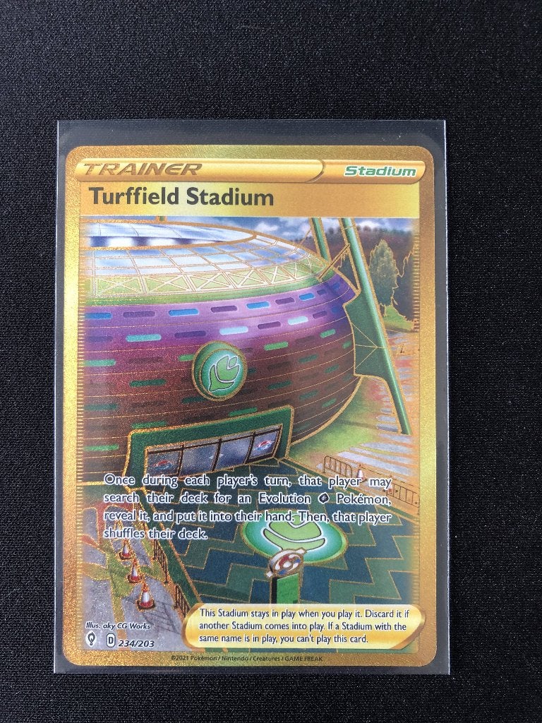 Ciel évolutif rare secret du stade Turffield, Enlèvement ou Envoi, Comme neuf, Cartes en vrac