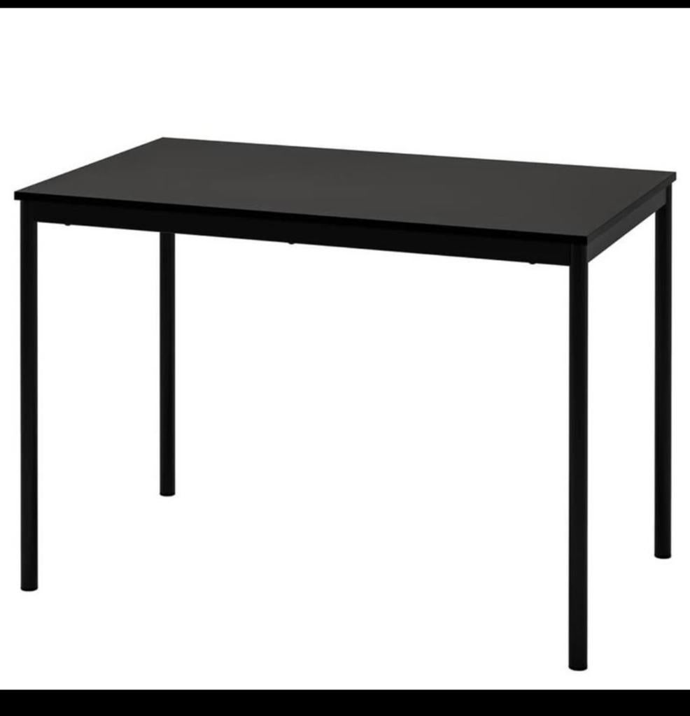 Table noir, Maison & Meubles, Enlèvement, Comme neuf