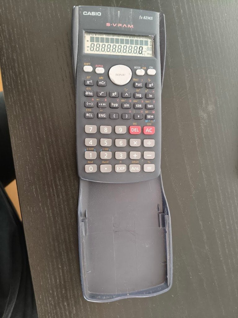 Rekenmachine casio 2, Ophalen of Verzenden, Gebruikt