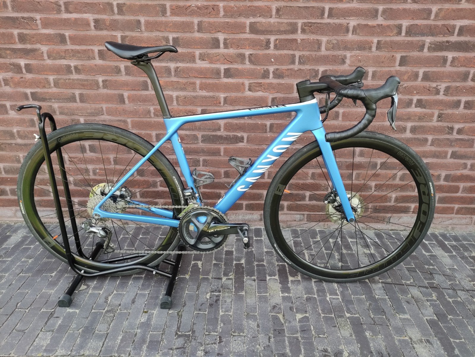canyon ultimate cf sl 8 disc met topwielen, Fietsen en Brommers, Ophalen, 28 inch, Gebruikt, Carbon