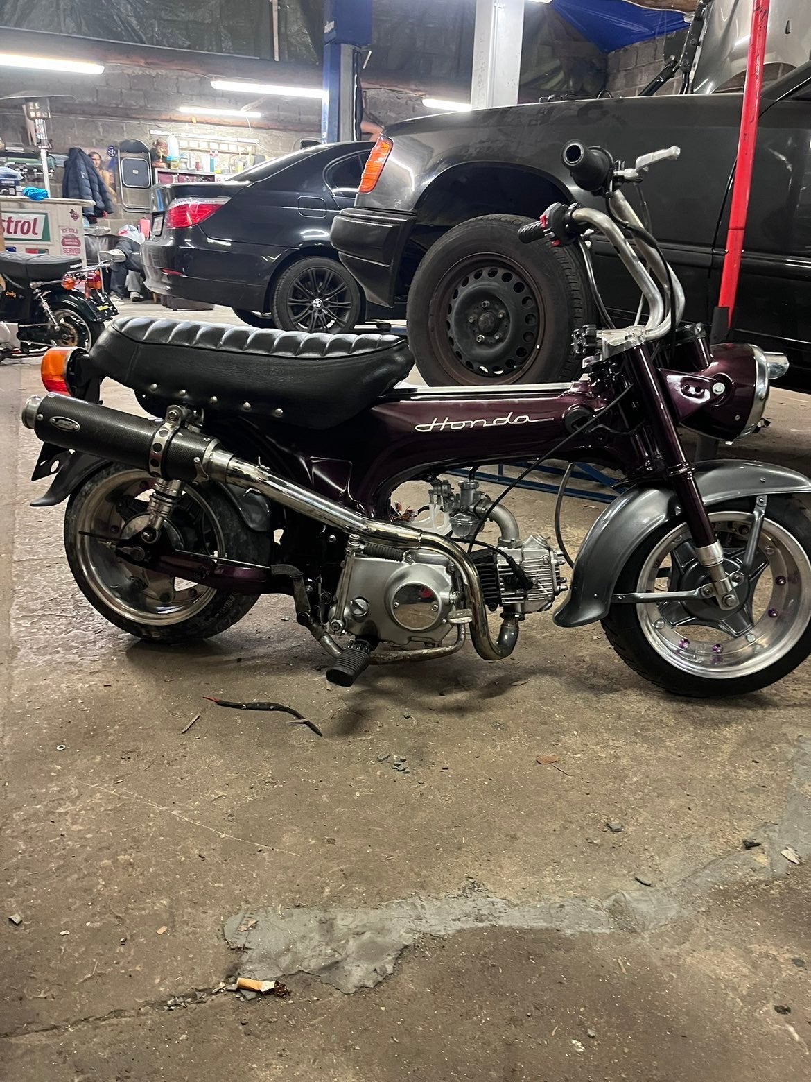 50cc dax, Enlèvement