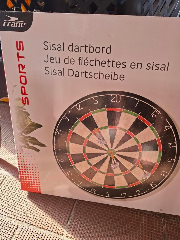 Dartbord nieuw, Sport en Fitness, Ophalen of Verzenden, Dartbord