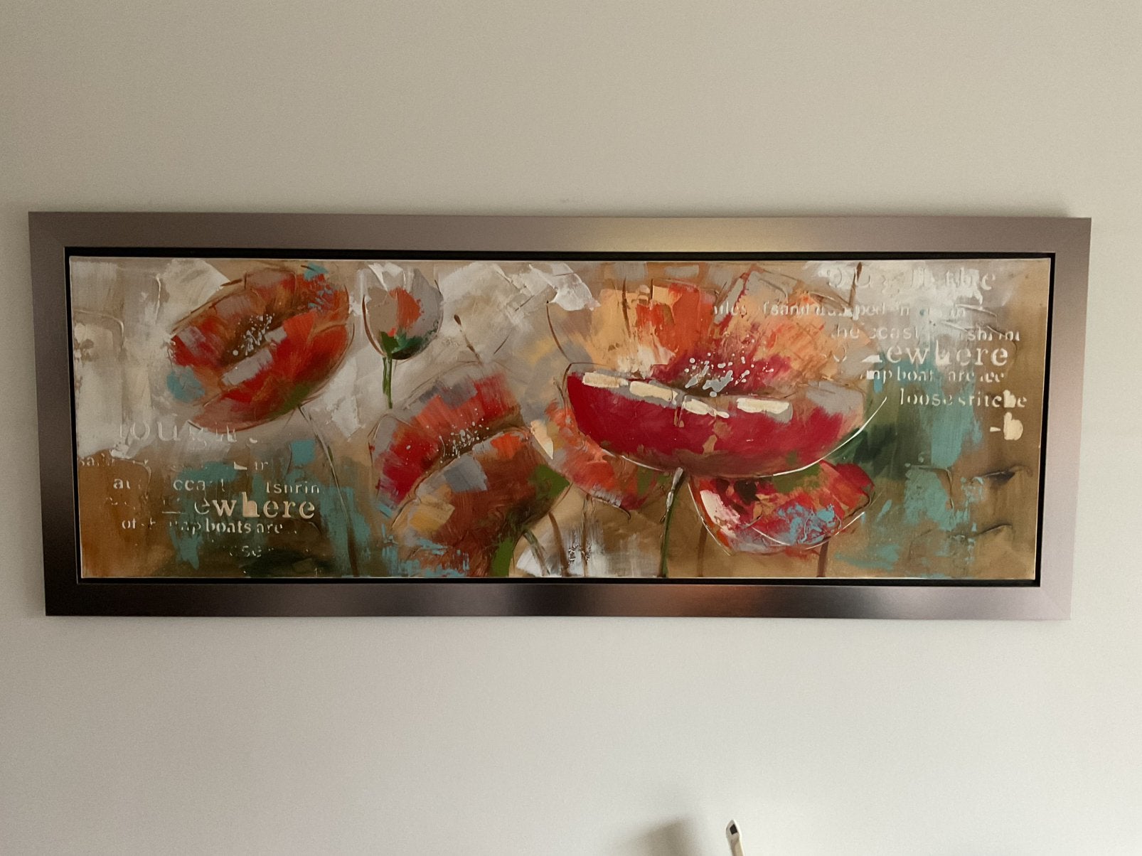 Kleurrijk kunstwerk, Ophalen