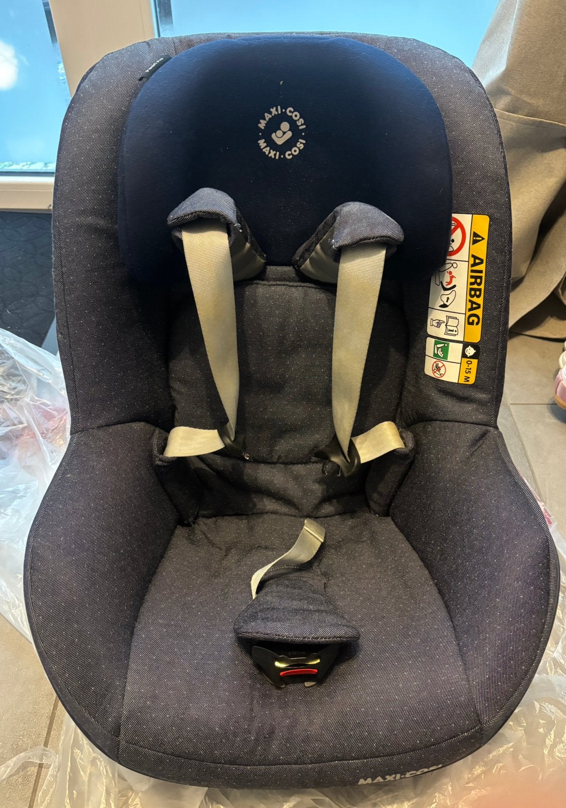 Siège auto et Isofix Maxi Cosi, Enfants & Bébés, Enlèvement ou Envoi, Comme neuf, Maxi-Cosi, Isofix