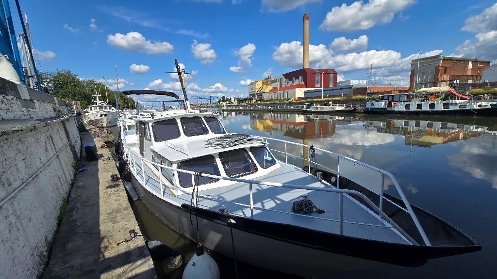 Nederlandse speedboot PALMA CRUISER — 12,61 m - zeilen, Watersport en Boten, Ophalen, Gebruikt, Staal, Diesel