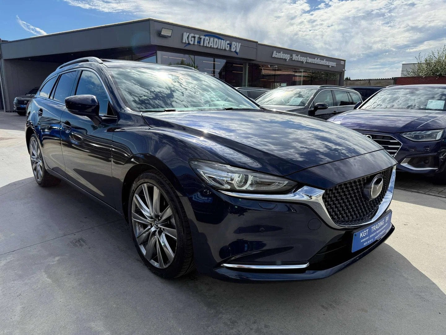 Mazda 6 2.0i SKYACTIV NAVIGATIE LEDER OPENDAK BOSE CARPLAY 3, Cuir, Achat, Euro 6, Entreprise