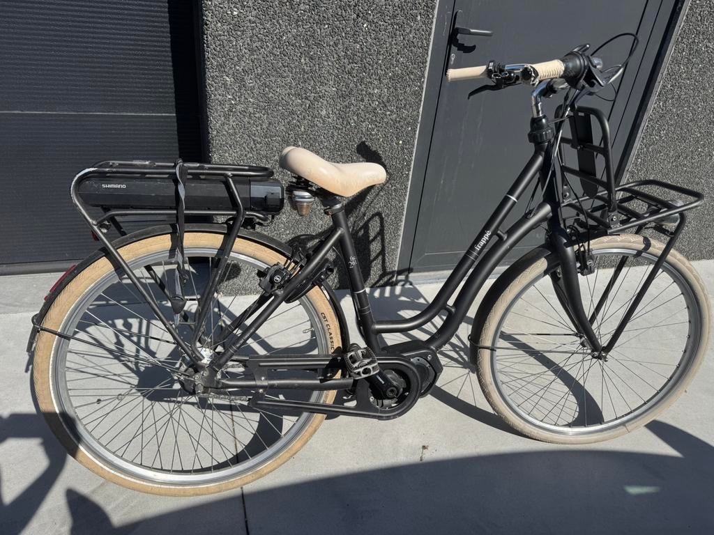 Elektrische dames fiets, Fietsen en Brommers, Ophalen, Gebruikt, 50 km per accu of meer, Overige merken