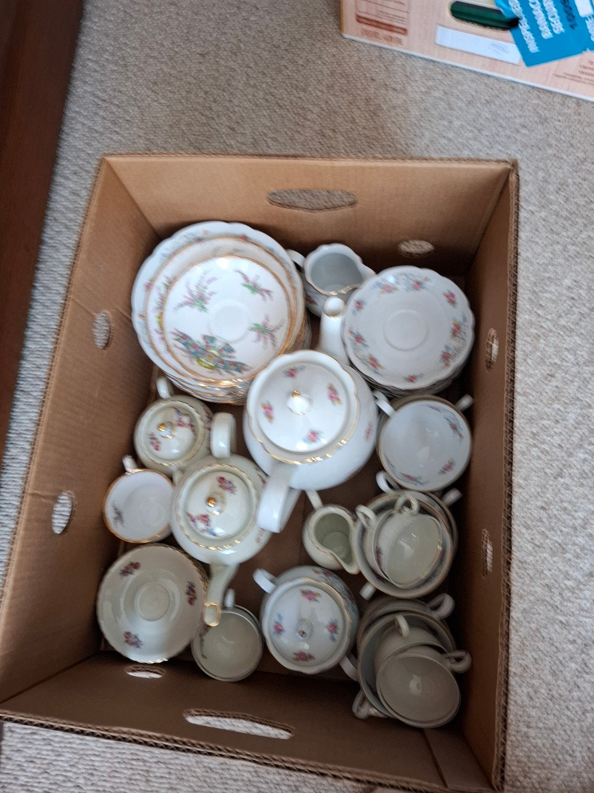 Servies, Ophalen