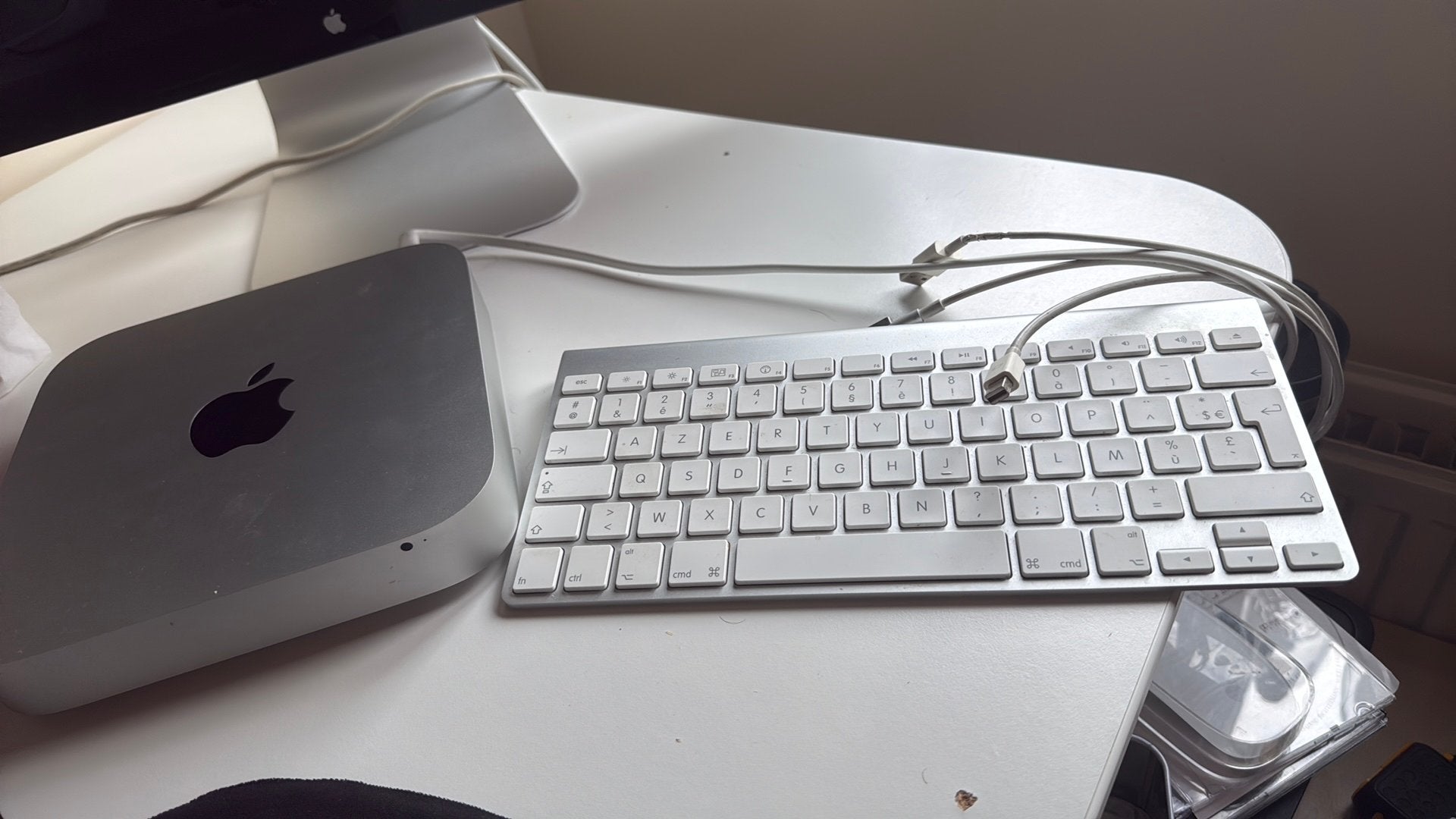 Mac Mini 1 TB + scherm + toetsenbord, Computers en Software, Apple Desktops, Ophalen, HDD, Zo goed als nieuw, 27"