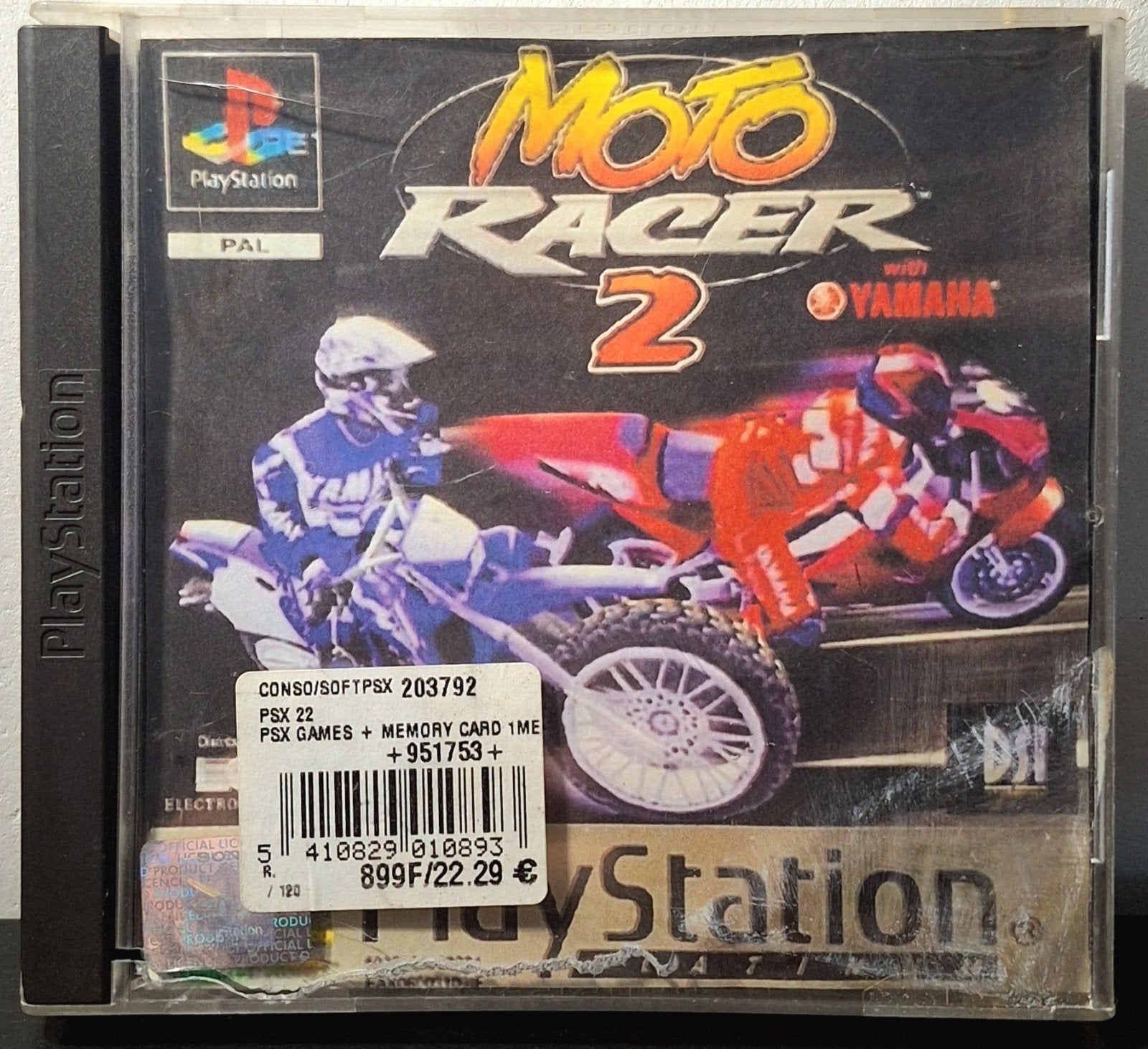 PS1 Moto Racer 2, Ophalen of Verzenden, Gebruikt, Vanaf 3 jaar