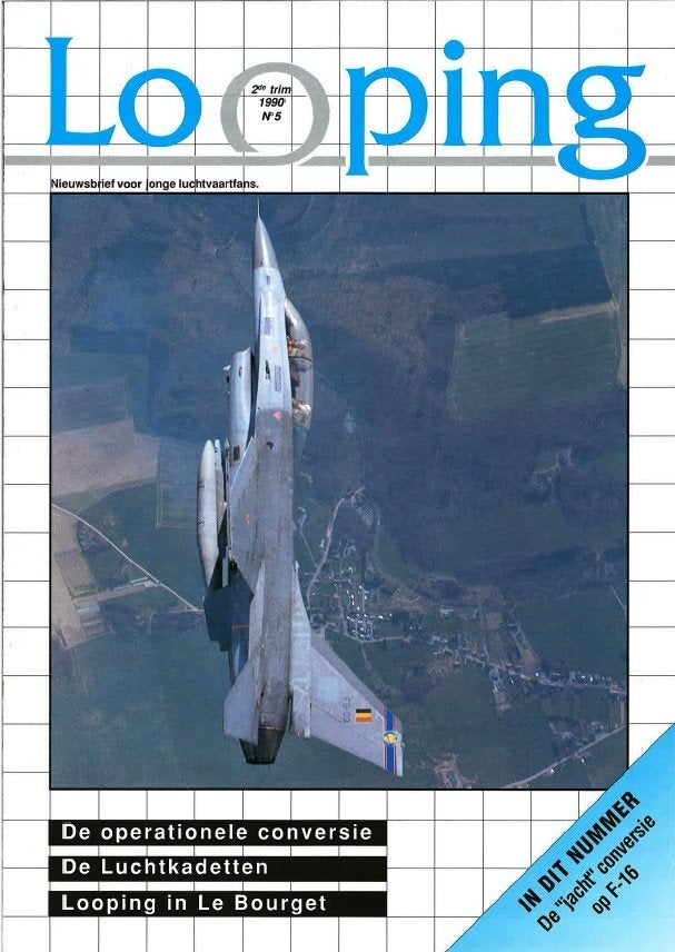 Looping Nieuwsbrief voor jonge luchtvrtfans 2de trim 90 Nr 5, Verzamelen, Ophalen, Nieuw, Boek of Tijdschrift