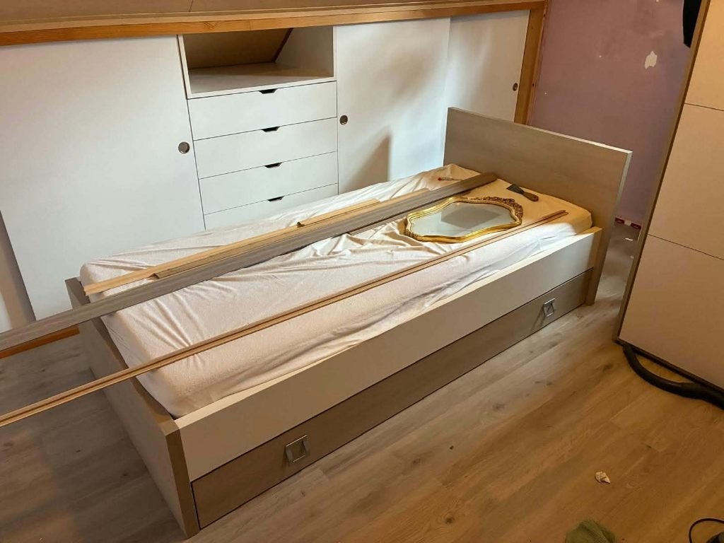 Volledige jeugdkamer, Huis en Inrichting, Ophalen, Zo goed als nieuw, Eenpersoons