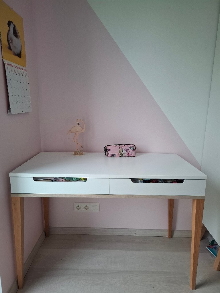 Bureau, Comme neuf, Enlèvement, Bureau enfant, Blanc