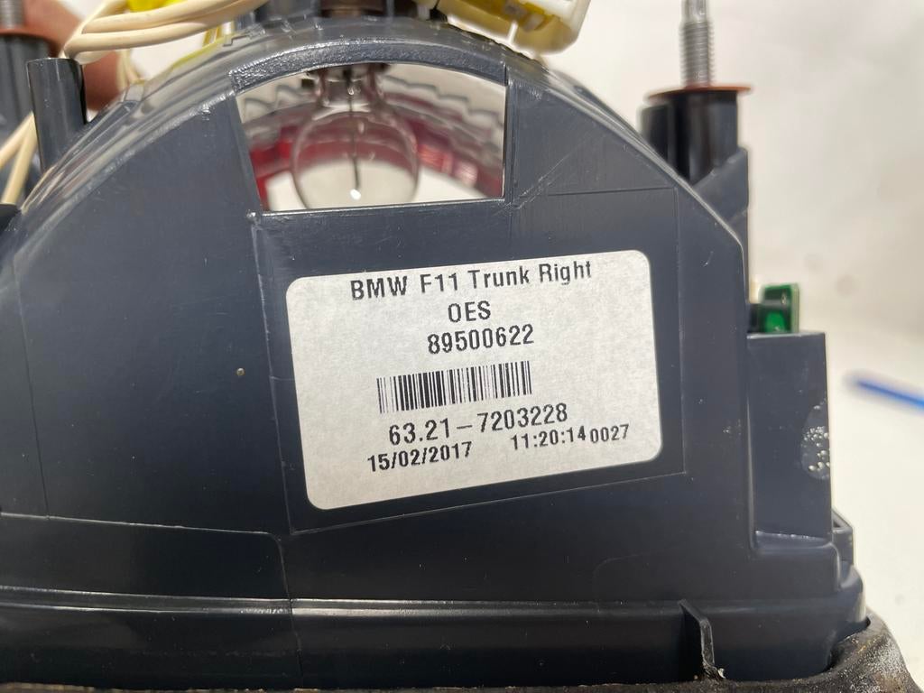 BMW F11 7203228 rechtse achterlichten, Auto-onderdelen, Ophalen, Gebruikt, BMW