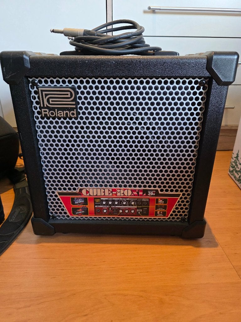 Versterker Roland Cube20XL, Muziek en Instrumenten, Ophalen, Gebruikt