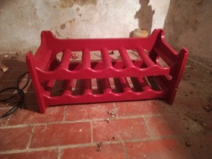 Modulair flessenrek, Ophalen of Verzenden, Zo goed als nieuw