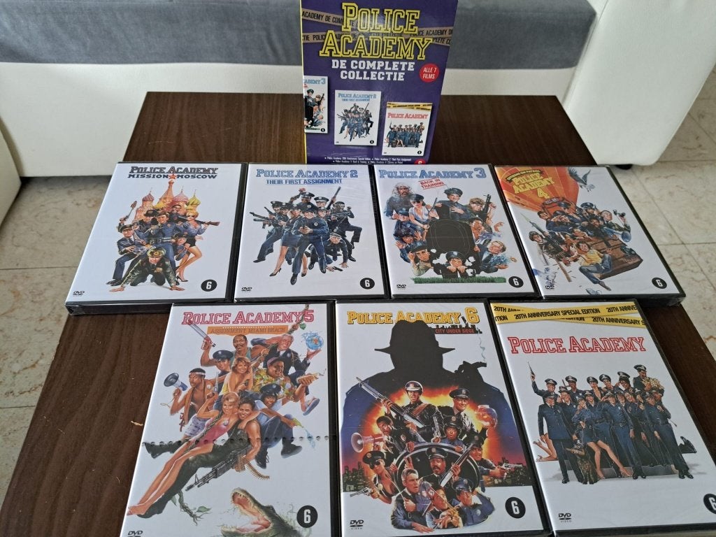 police academy nieuw dvd box, Cd's en Dvd's, Ophalen, Alle leeftijden, Nederlands, Nieuw in verpakking