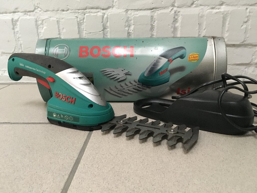 Bosch buxustrimmer en graskantsnijder, Enlèvement, Utilisé, Autres types, Bosch