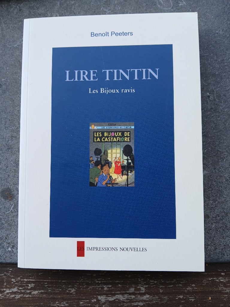 Livre "les bijoux ravis" B Peeters, Enlèvement, Comme neuf, Hergé.
