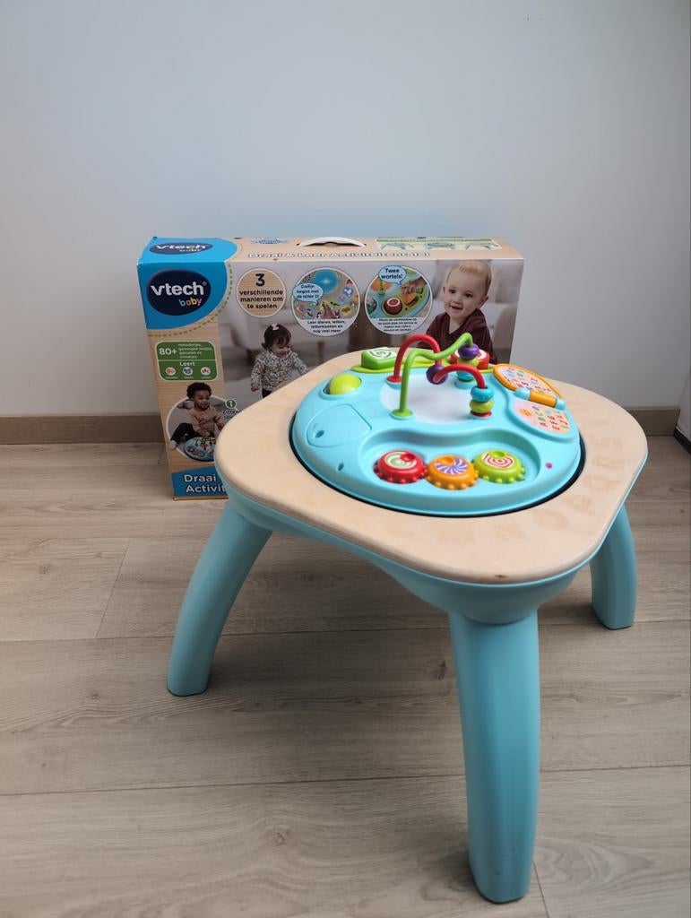 VTech draai & leer activiteitentafel, Kinderen en Baby's, Ophalen, Zo goed als nieuw