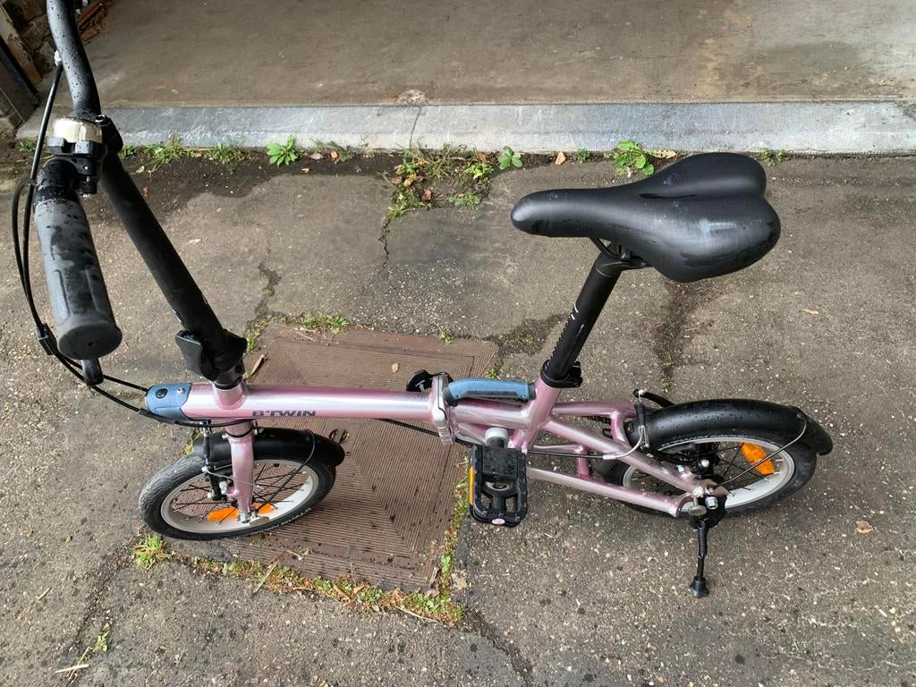 Plooifiets 14 inch weegt bijna nix, Vélos & Vélomoteurs, Enlèvement, Comme neuf