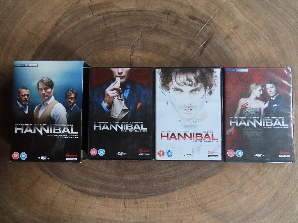 DVD-box Hannibal Compleet, Vanaf 16 jaar, Ophalen, Gebruikt, Overige genres