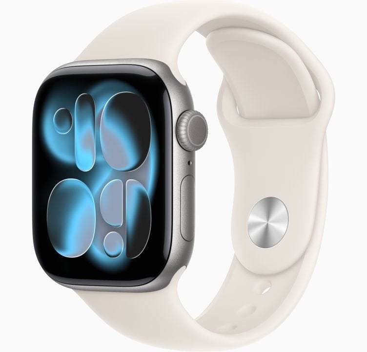Apple watch 11 grey 46mm (gps), Ophalen, GPS, Zo goed als nieuw, Grijs