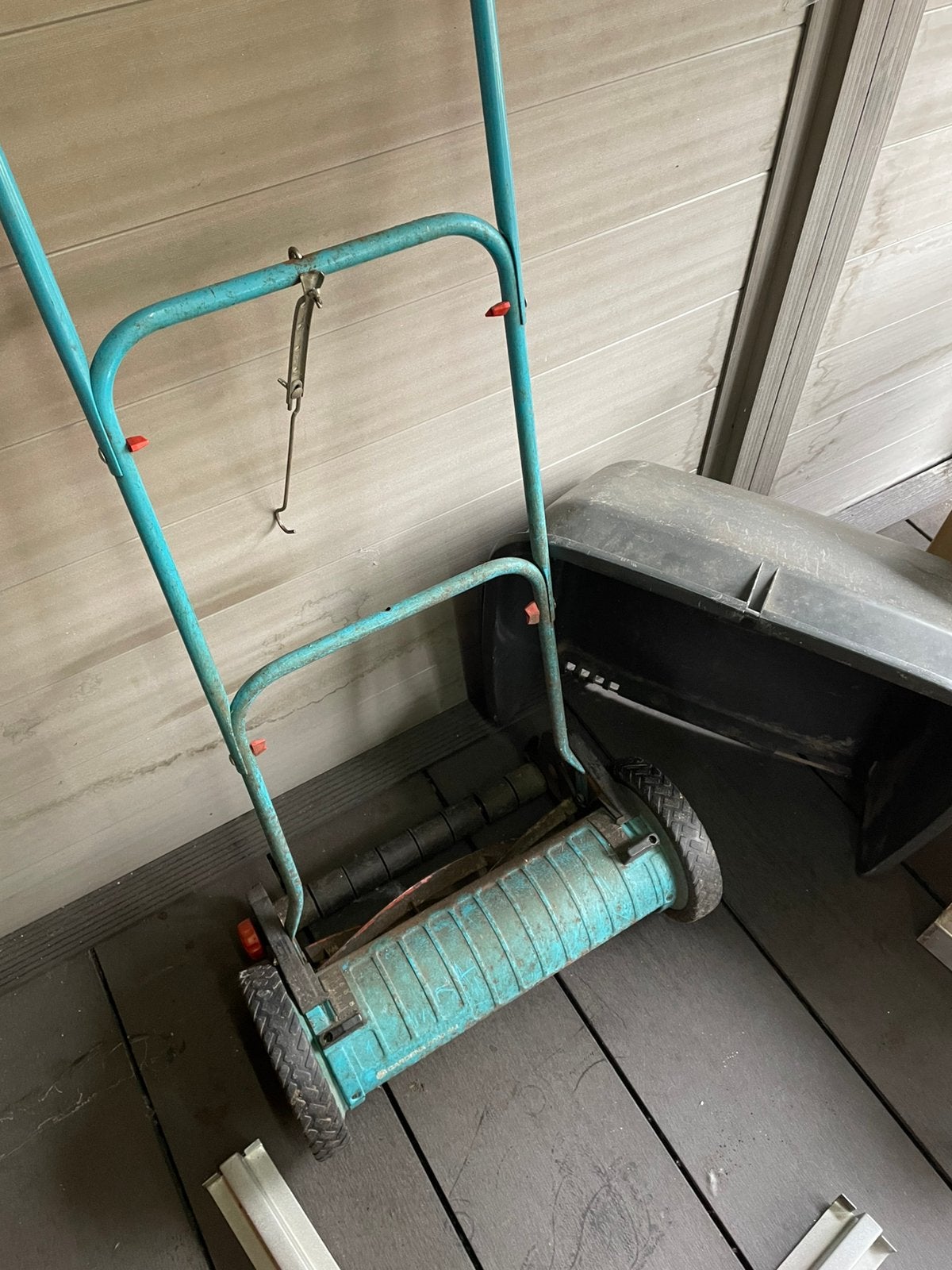 Gardena grasmaaier, Ophalen, Gebruikt, Handgrasmaaier, Opvangbak