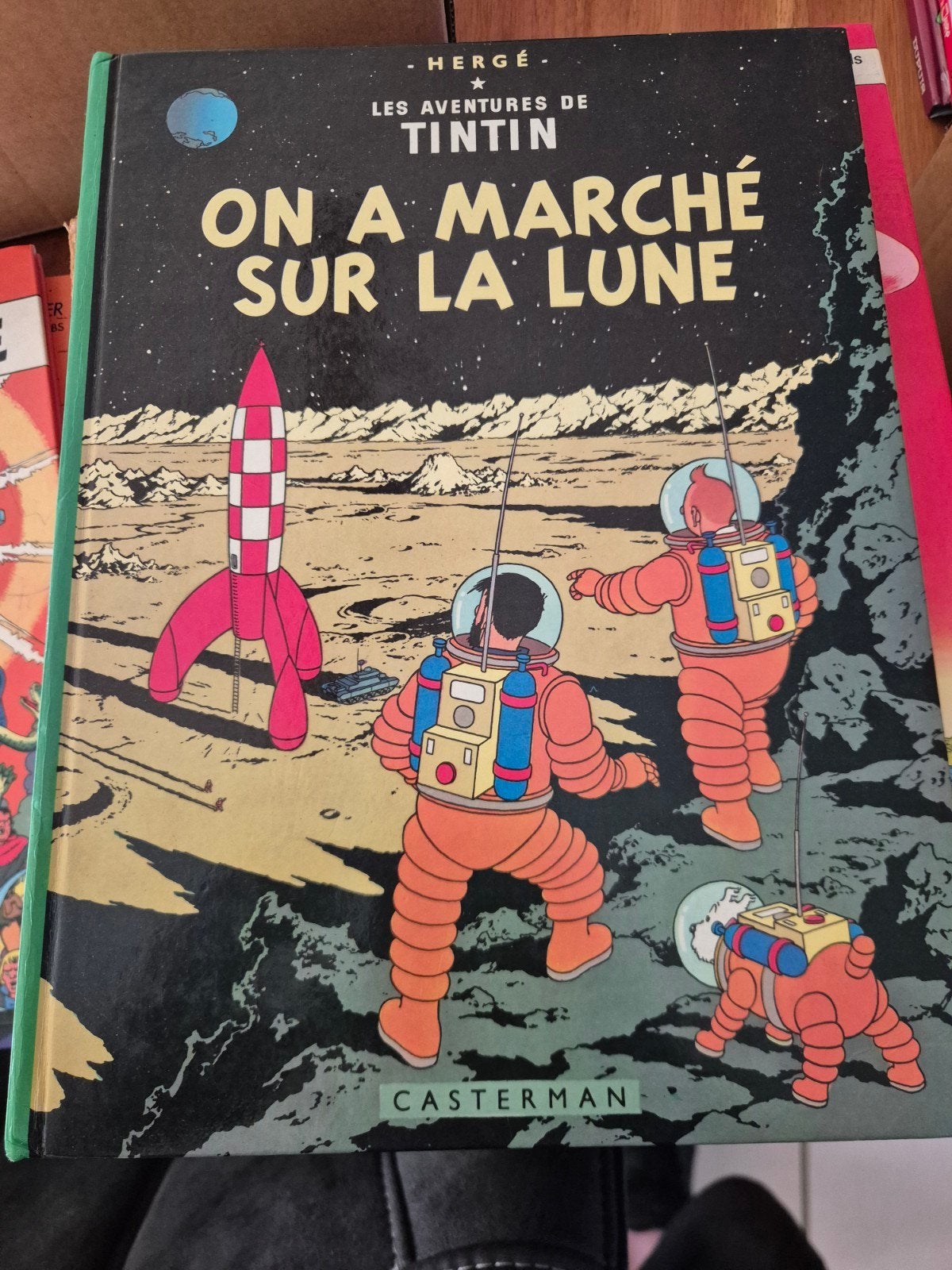 BD tintin, Livres, Enlèvement