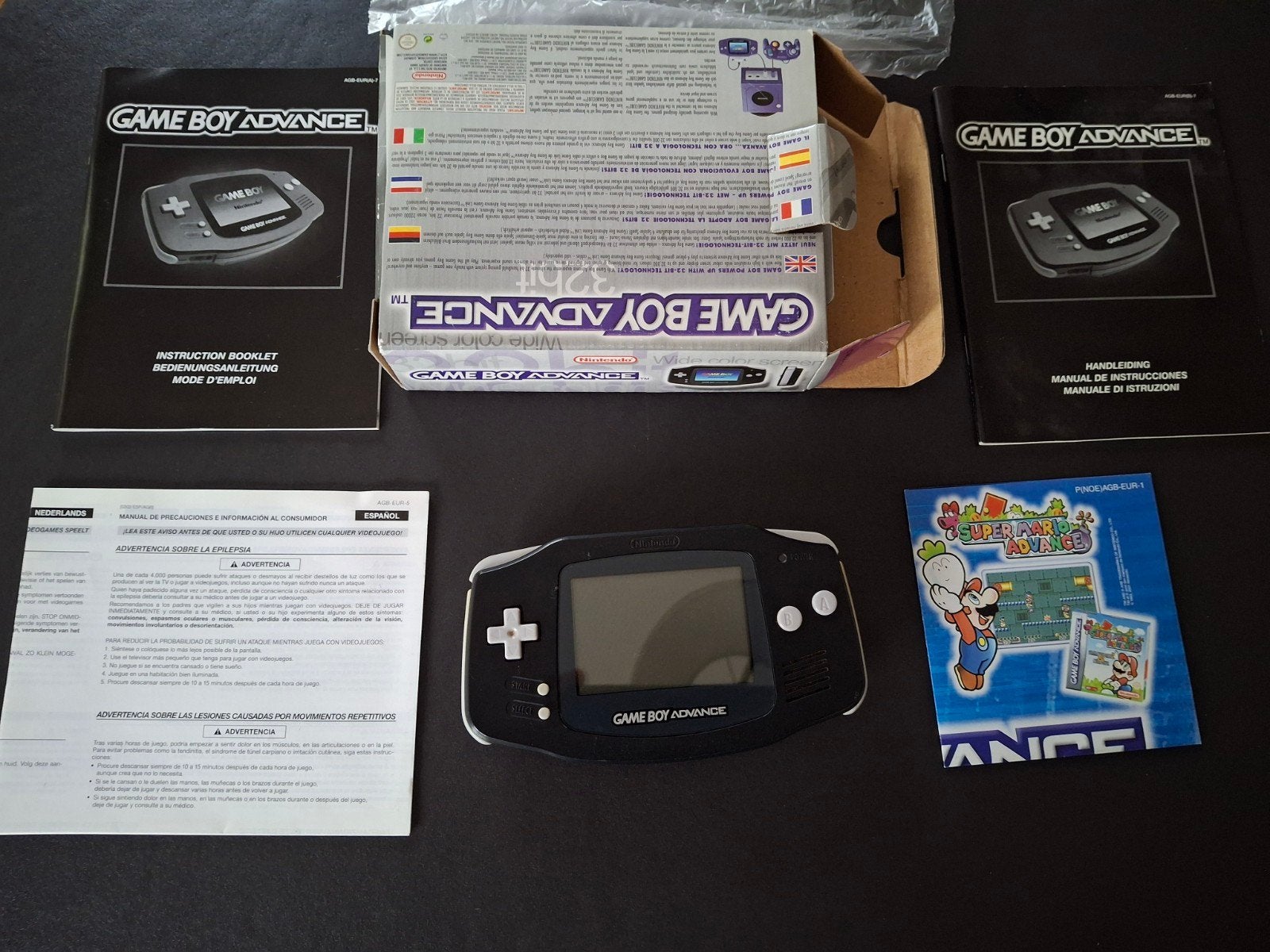 Game boy advance zwart - CIB, Games en Spelcomputers, Ophalen of Verzenden, Nintendo